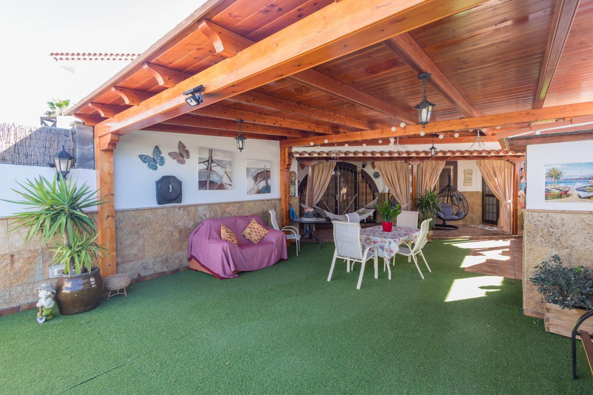 Casa Rural Villa Janeth Con Amplia Terraza Agaete アガエテ エクステリア 写真
